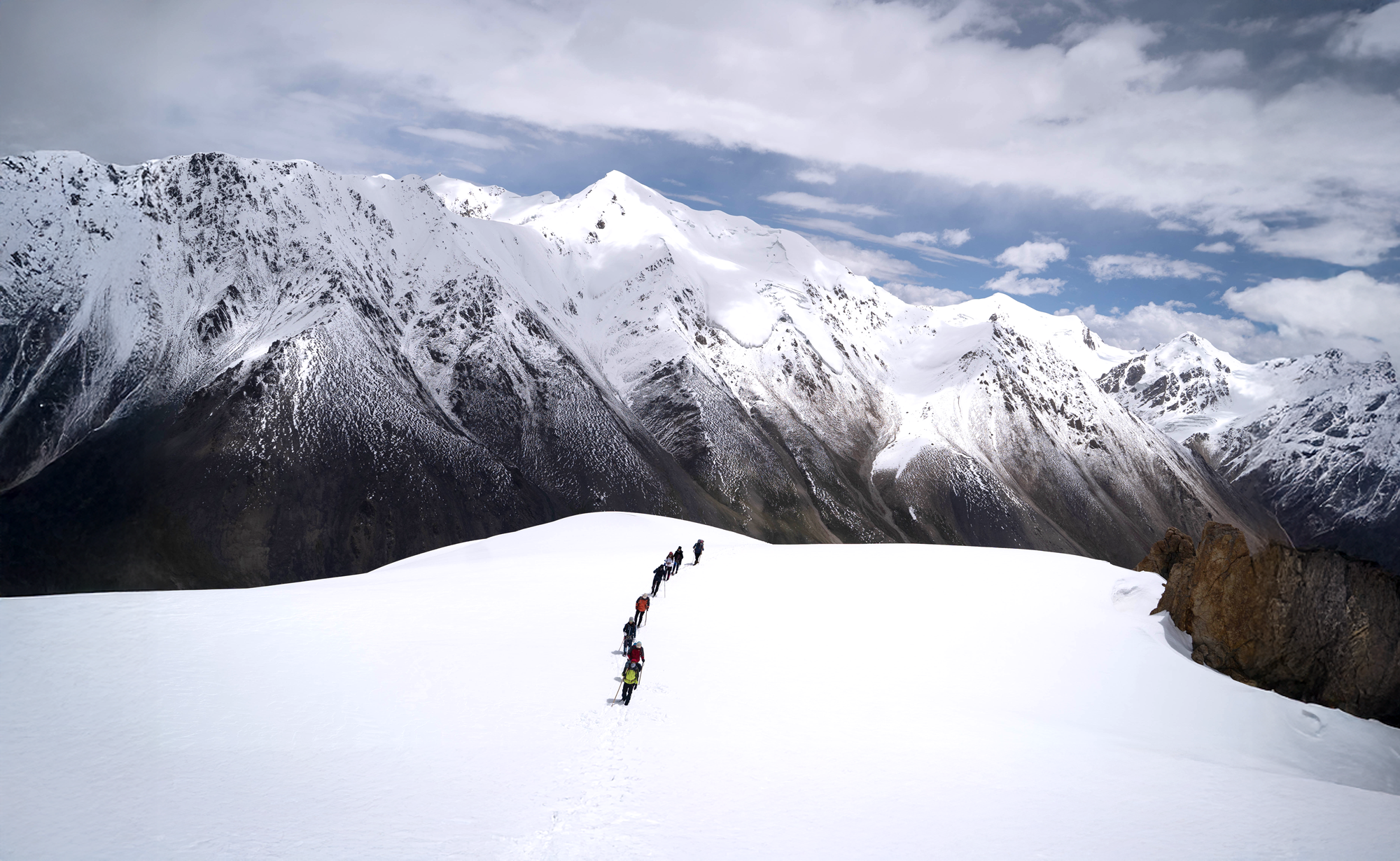 Karakoram Mountains at sunrise — Pakistan's majestic high-altitude landscape